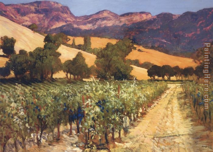 Wine Country painting - Philip Craig Wine Country art painting